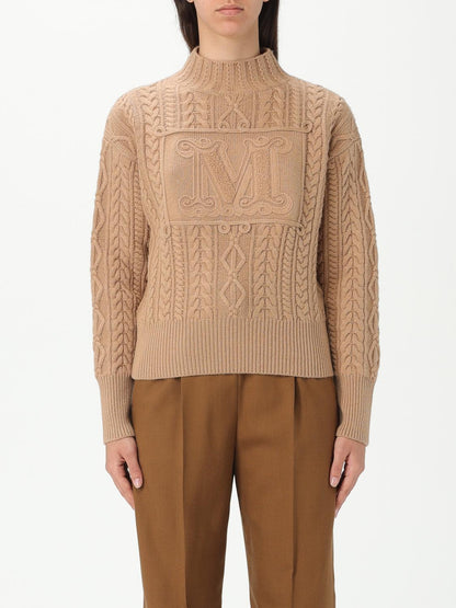 Max Mara Sweater Woman Camel by Luosophy