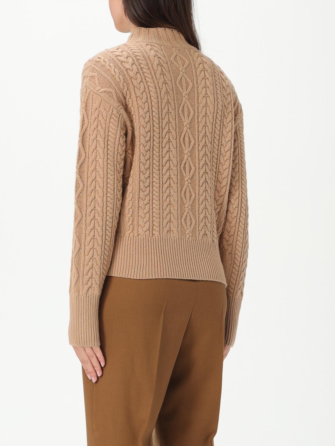 Max Mara Sweater Woman Camel by Luosophy