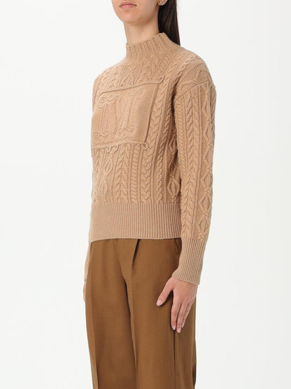 Max Mara Sweater Woman Camel by Luosophy