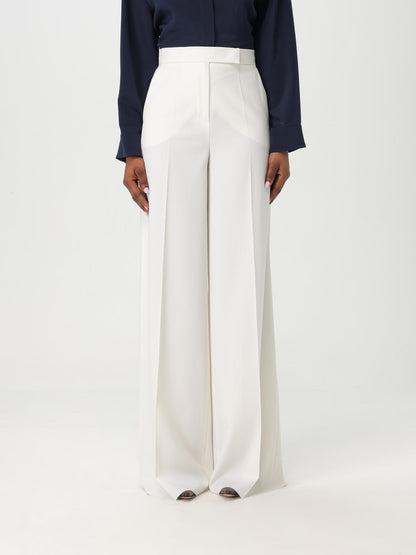 Max Mara Pants Woman White by Luosophy
