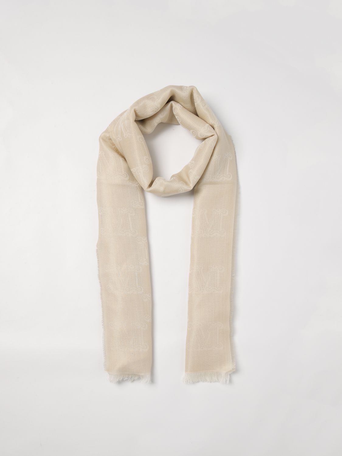 Max Mara Scarf Woman Beige by Luosophy