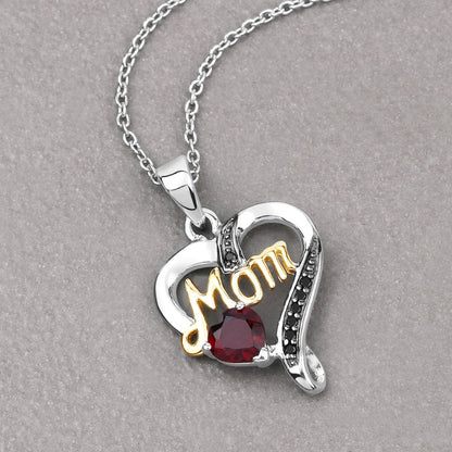 0.55 Carat Genuine Garnet and Black Spinel .925 Sterling Silver Pendant by Bids.com