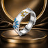 925 Sterling Silver Enamel Ring Size 6.0 for Women  DestGlow