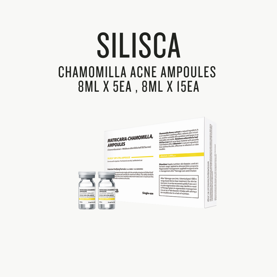 [ Silisca ] Matricaria-Chamomilla Acne Ampoules by Pi-Boo