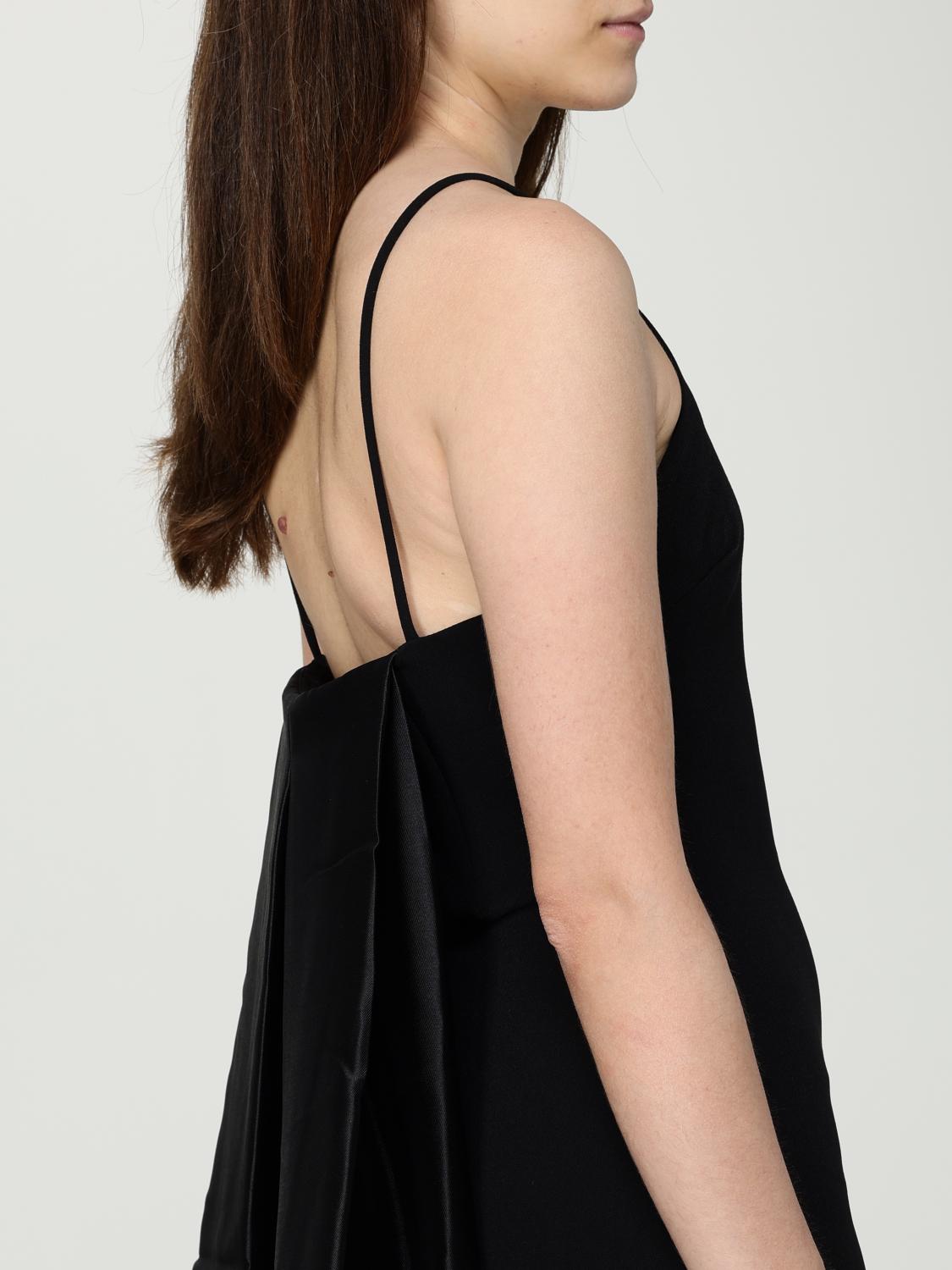 Solace London Dress Woman Black by Luosophy