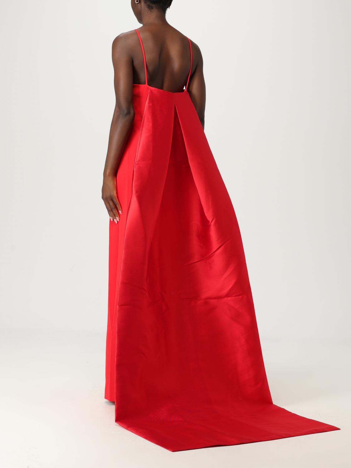 Solace London Dress Woman Red by Luosophy