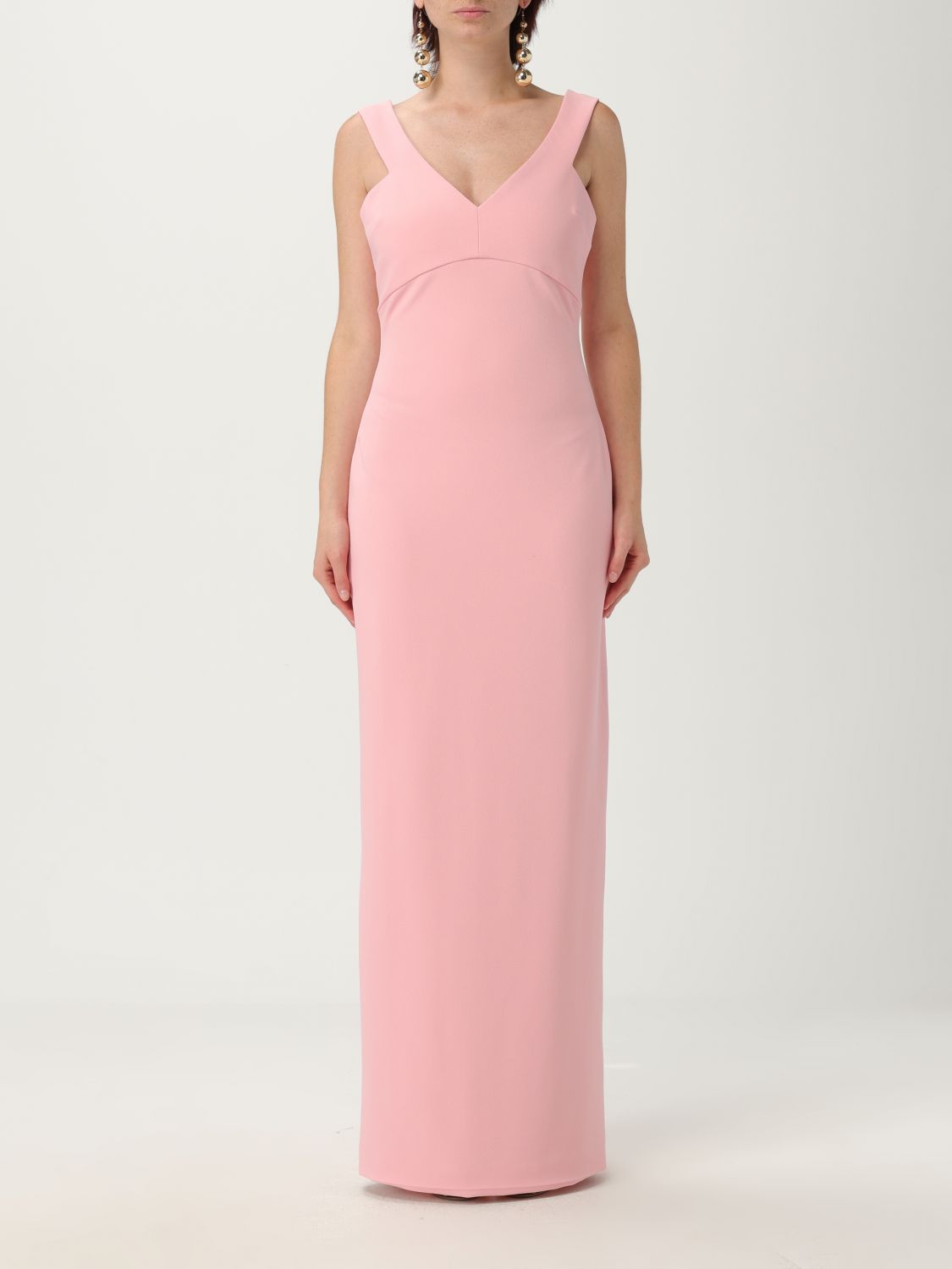 Solace London Dress Woman Pink by Luosophy