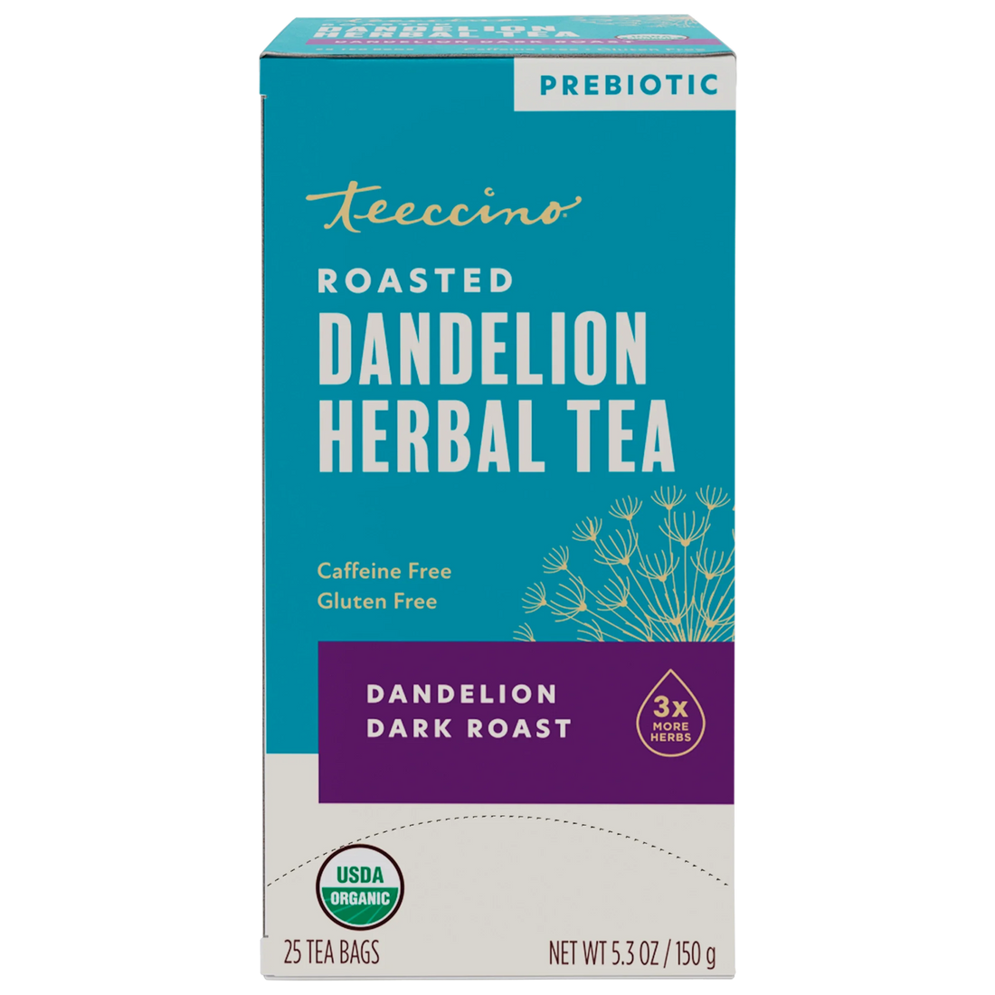 Dandelion Dark Roast Roasted Herbal Tea  DestGlow