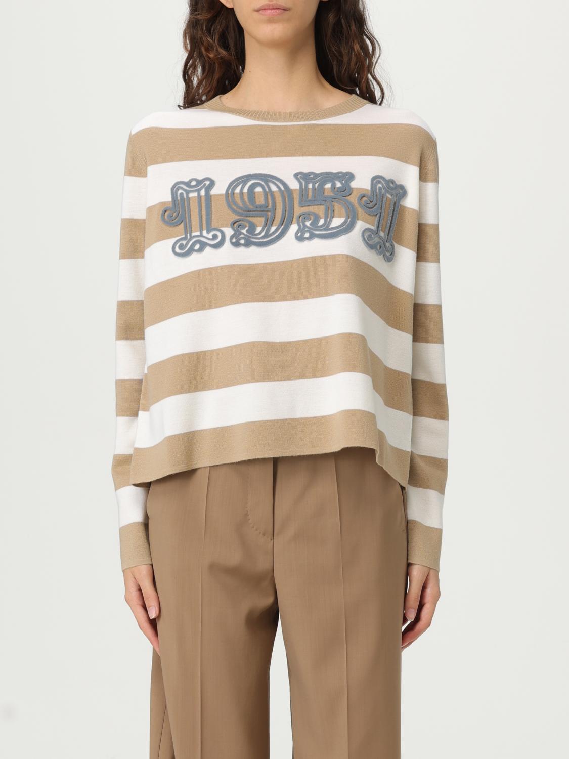 Max Mara Sweater Woman White 1 by Luosophy