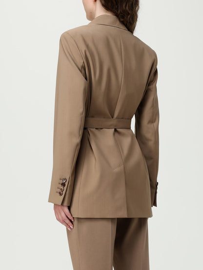 Max Mara Jacket Woman Brown by Luosophy
