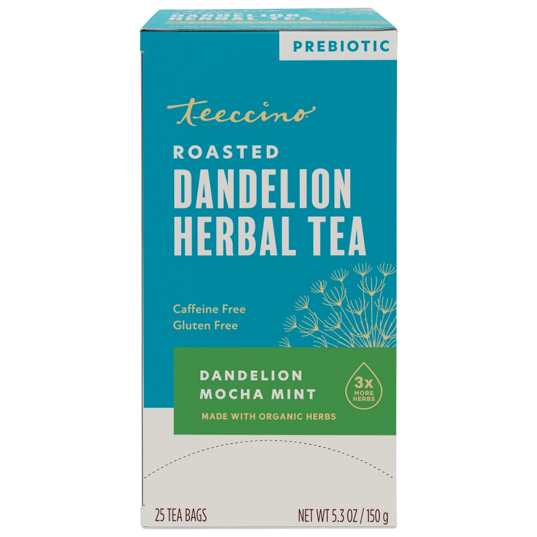 Dandelion Mocha Mint Roasted Herbal Tea  DestGlow