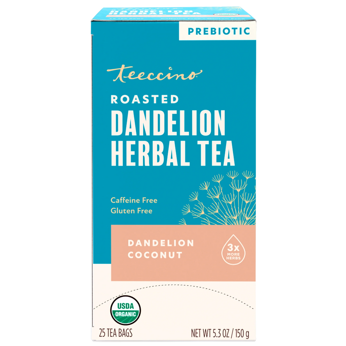 Dandelion Coconut Roasted Herbal Tea  DestGlow
