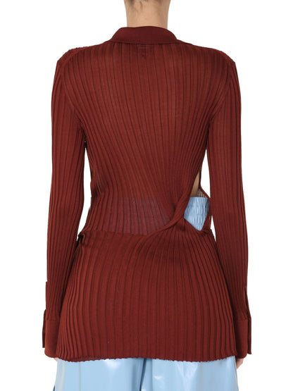 Bottega Veneta Women Ribbed Sweater by Luosophy