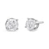 14K White Gold 3/4 Cttw Lab Grown Diamond 4-Prong Classic Stud Earrings (F-G Color, VS2-SI1 Clarity) by Bids.com