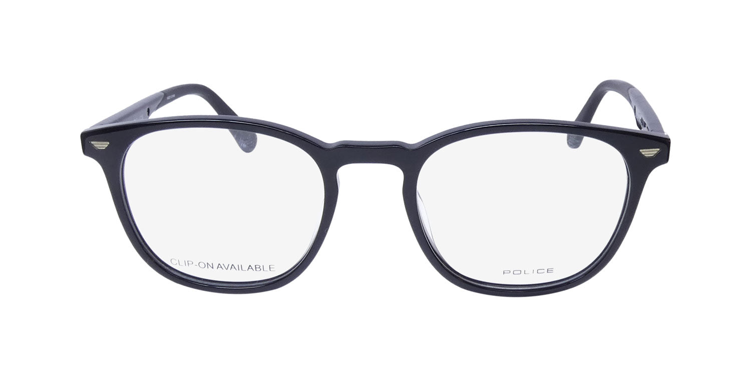 Police Vplf02 Groove 2 Clip-On Eyeglasses by ModaFrames