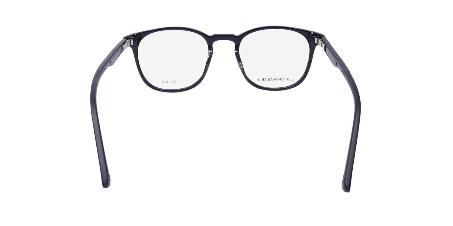 Police Vplf02 Groove 2 Clip-On Eyeglasses by ModaFrames
