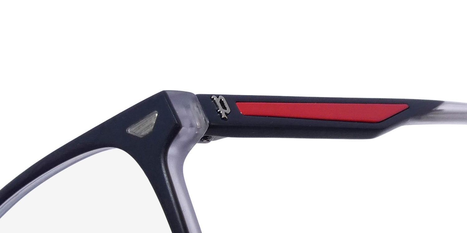Police Vplf01 Groove 1 Clip-On Eyeglasses by ModaFrames