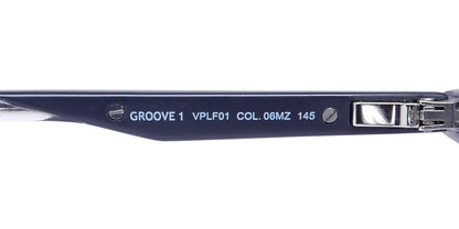 Police Vplf01 Groove 1 Clip-On Eyeglasses by ModaFrames
