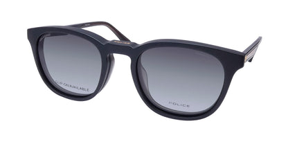 Police Vplf02 Groove 2 Clip-On Eyeglasses by ModaFrames