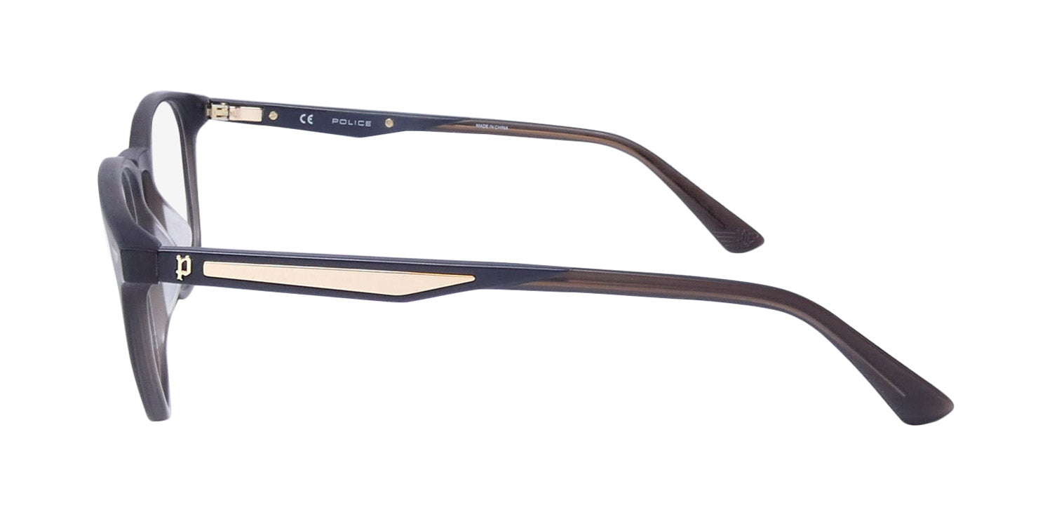 Police Vplf02 Groove 2 Clip-On Eyeglasses by ModaFrames