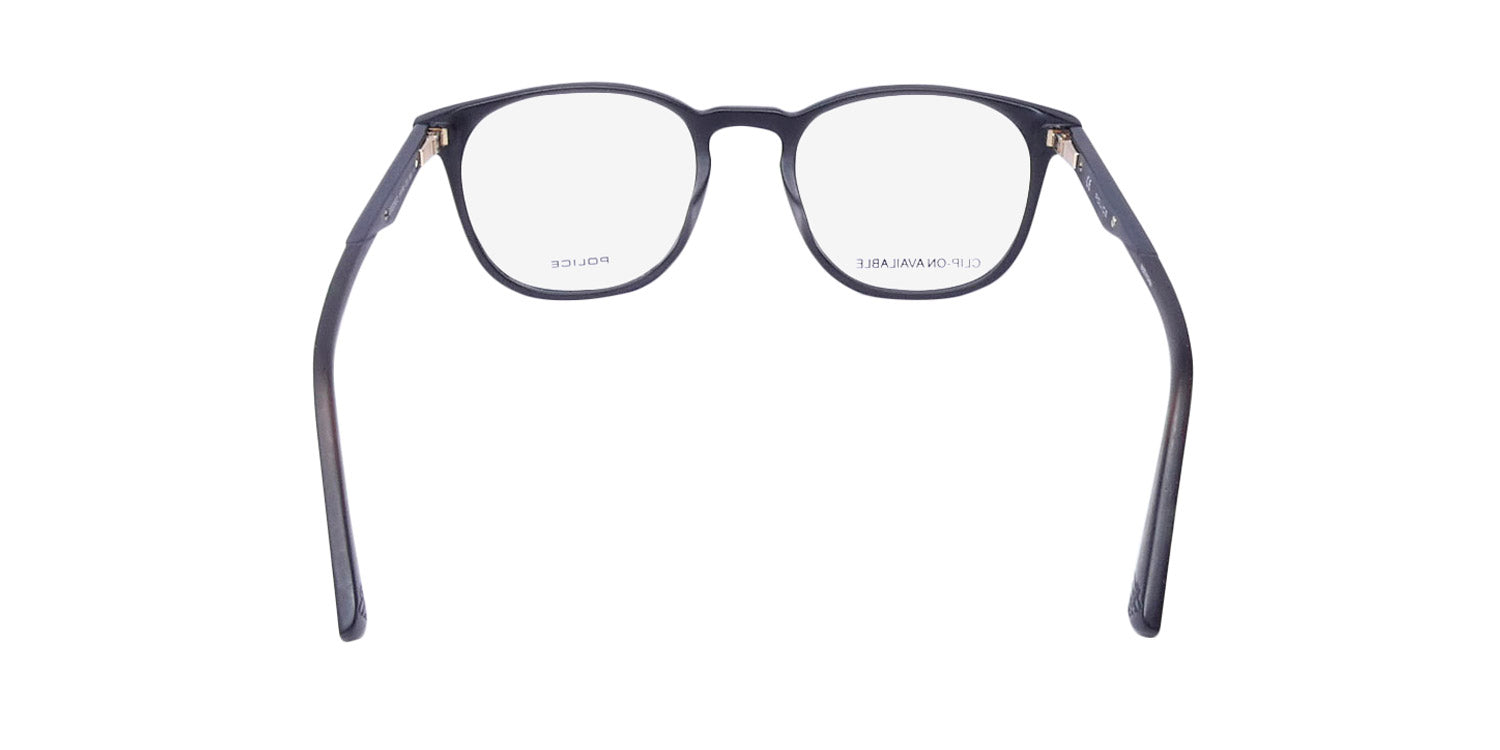 Police Vplf02 Groove 2 Clip-On Eyeglasses by ModaFrames