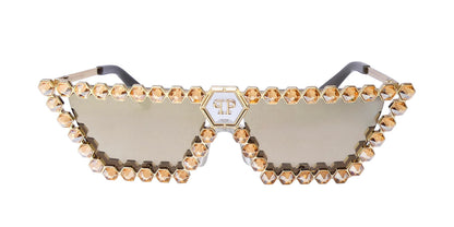 Philipp Plein Spp030s Plein Crystal Lush Sunglasses