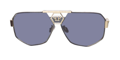 Philipp Plein Spp107 Plein Badge Sunglasses by ModaFrames
