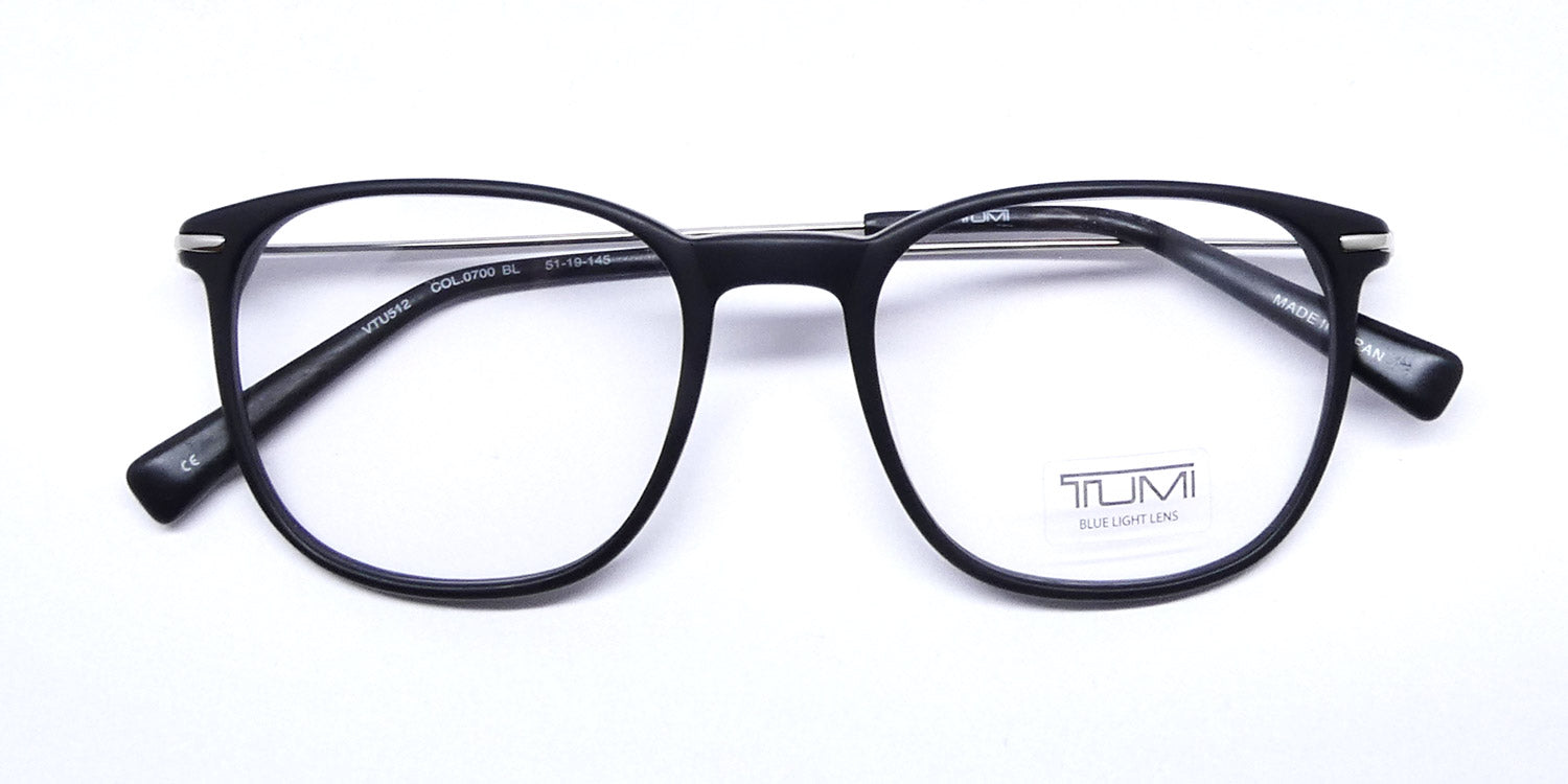 Tumi Vtu512 Blue Light Lens Eyeglasses by ModaFrames