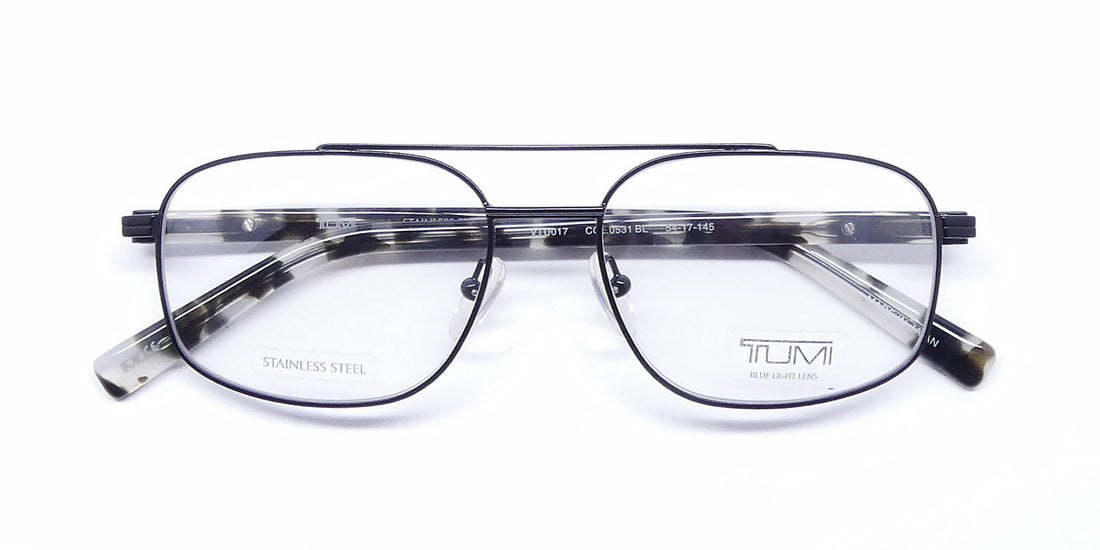 Tumi Vtu017 Blue Light Lens Eyeglasses by ModaFrames