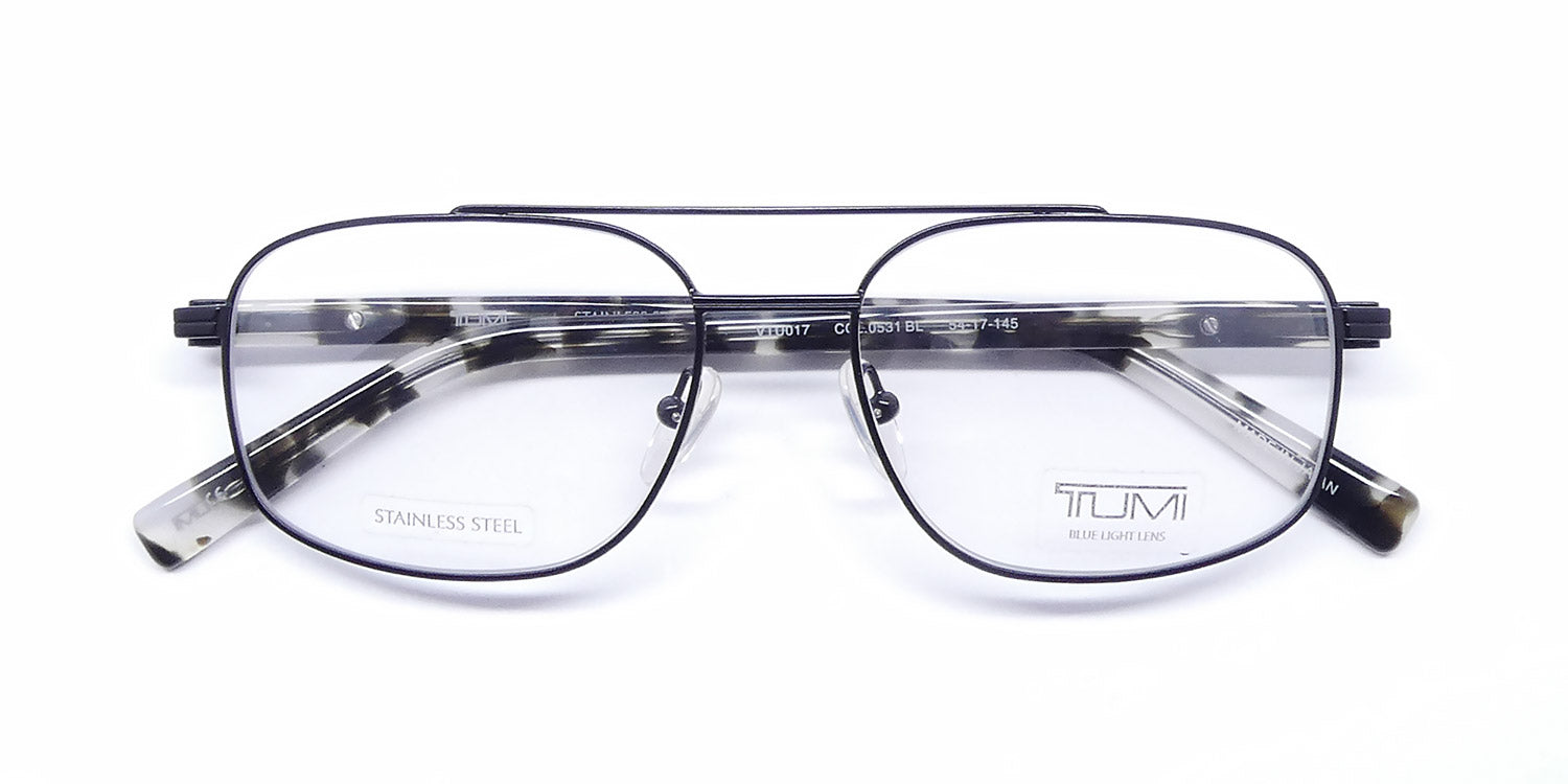 Tumi Vtu017 Blue Light Lens Eyeglasses by ModaFrames