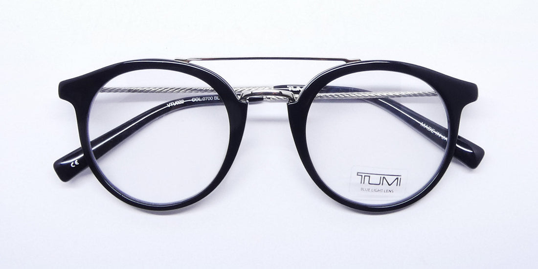 Tumi Vtu022 Blue Light Lens Eyeglasses by ModaFrames