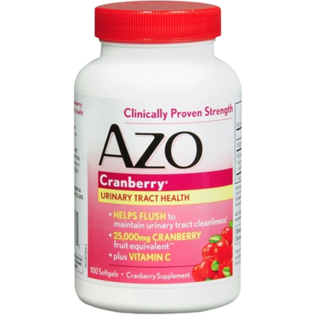 Azo Urinary Tract Health Cranberry Supplement Softgels - 100ct by Pasteur Pharmacy