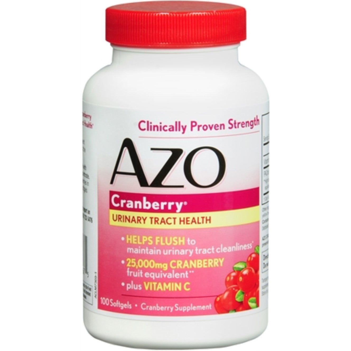 Azo Urinary Tract Health Cranberry Supplement Softgels - 100ct by Pasteur Pharmacy