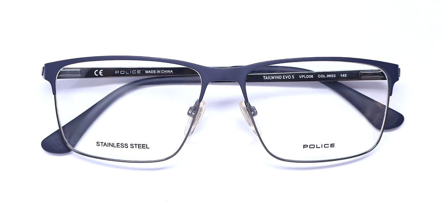 Police Vpld06 Tailwind Evo 5 Eyeglasses 