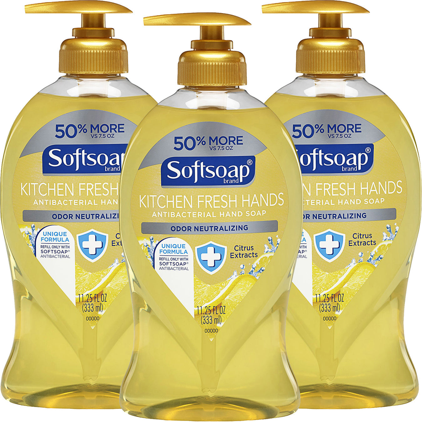 Softsoap Antibacterial Hand Soap Pump, Kitchen Fresh Hands – 11.25 Fl Oz by Pasteur Pharmacy