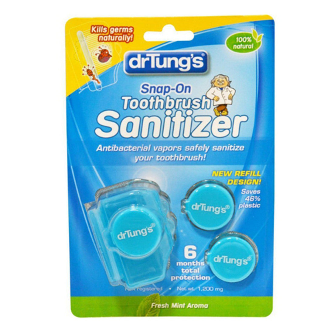 Dr. Tung s Snap-On Toothbrush Sanitizer by Pasteur Pharmacy