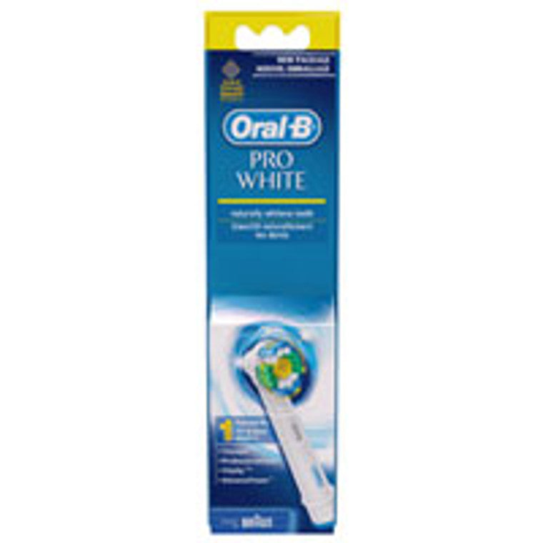 Oral-B Pro White Replacement Brush Heads, Model No : Eb18-1 by Pasteur Pharmacy