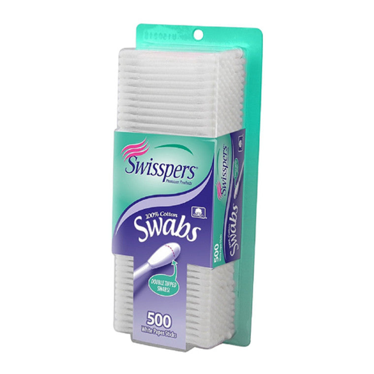 Swisspers Hisopos De Algodón 500 Unidades by Pasteur Pharmacy