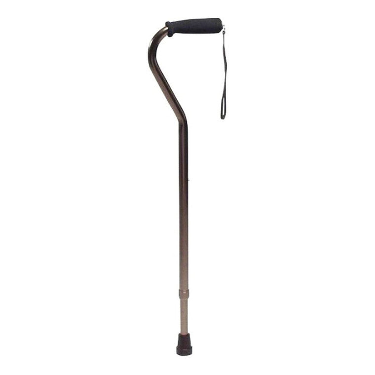 Graham Field Canes Lumex Adjustable Offset - Nitrile Grip Black by Pasteur Pharmacy