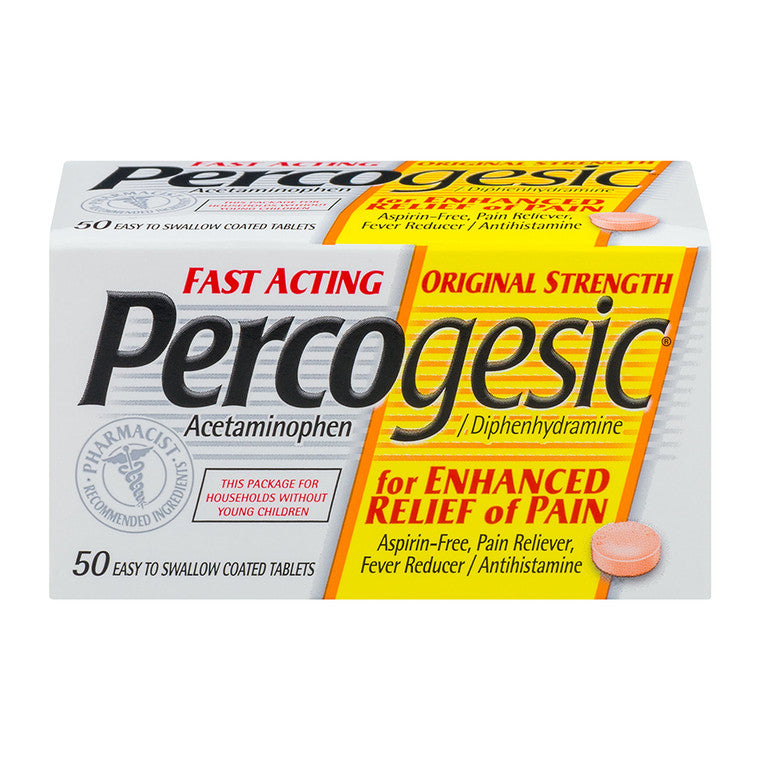 Percogesic Pain Reliever Tablets Original Strength by Pasteur Pharmacy