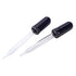 Carex Medicine Dropper Kit, 2-Pack (Straight & Bent Tip) - Precision Calibrated by Pasteur Pharmacy