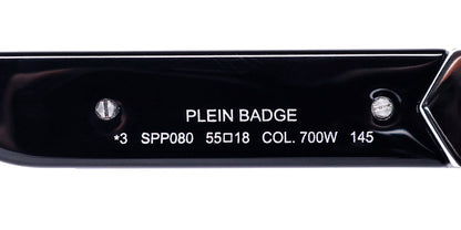 Philipp Plein Spp080 Plein Badge 23kt Gp Sunglasses by ModaFrames