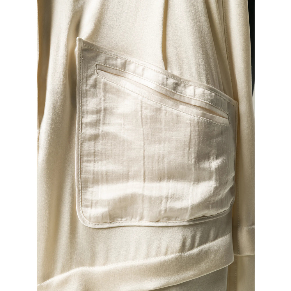 Lanvin Neutrals Trousers - Tapered Trousers Women by Luosophy