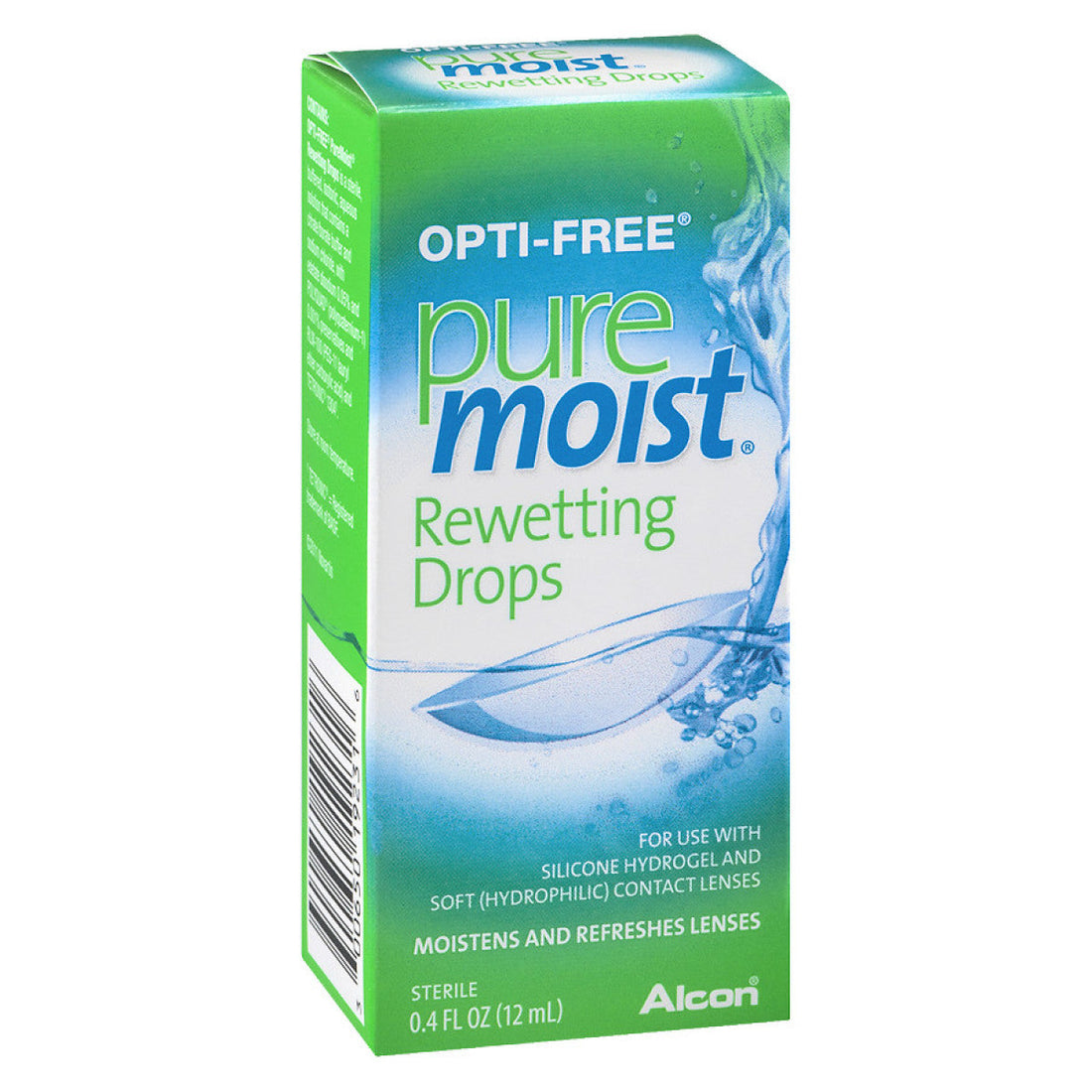Opti-Free Pure Moist Rewetting Drops 12 Ml 