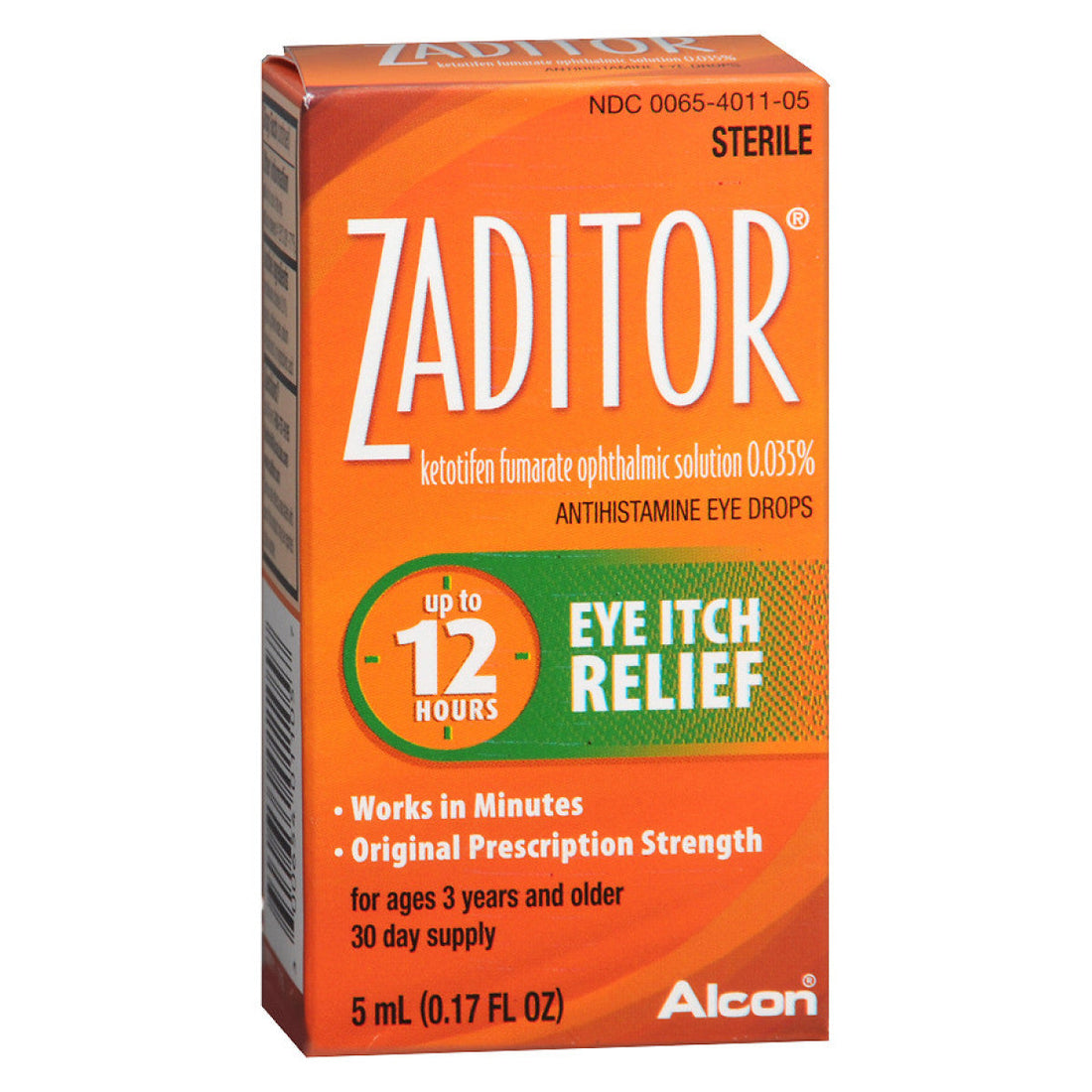 Systane Zaditor Eye Itch Relief 0.17 Fl Oz by Pasteur Pharmacy