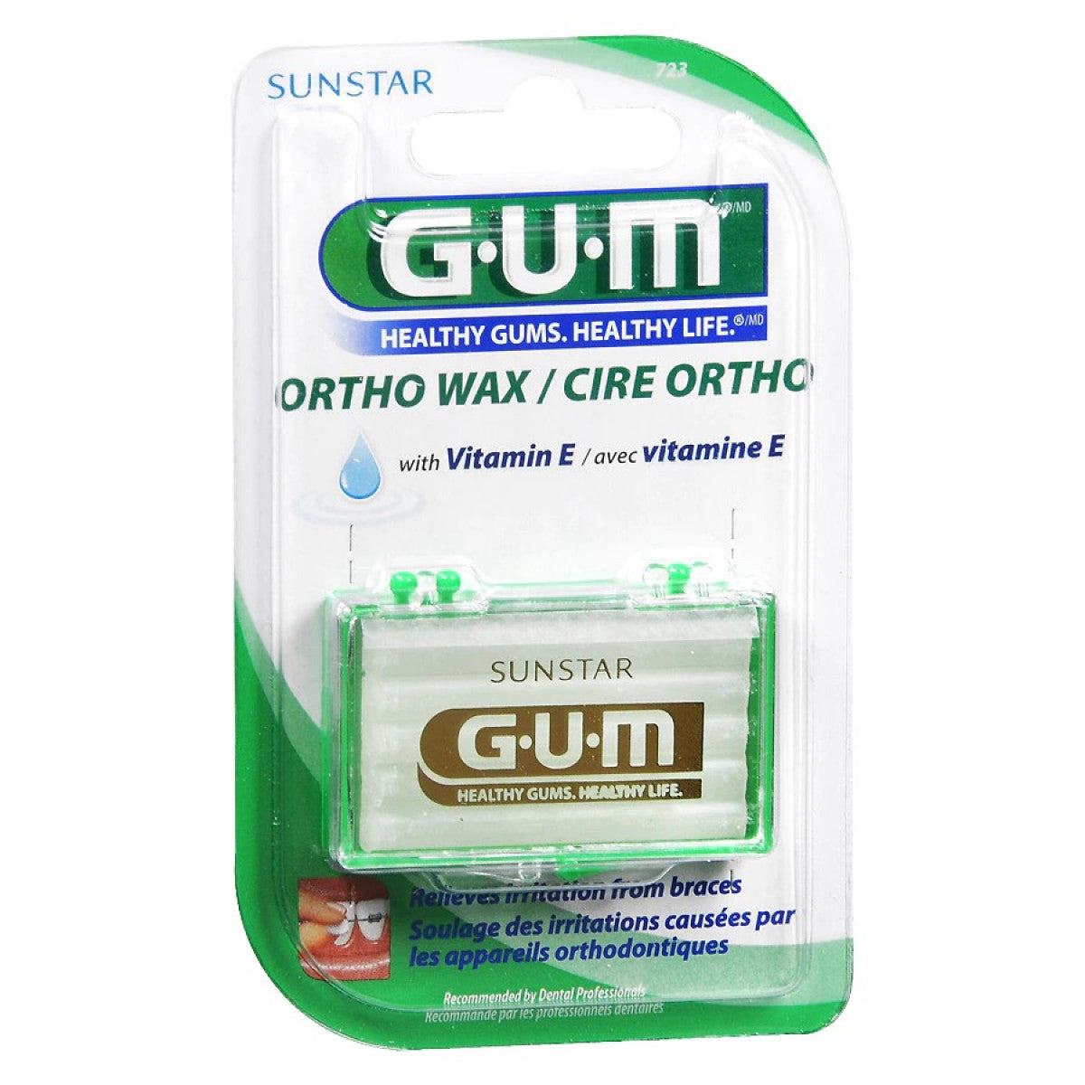 GUM Orthodontic Wax + Vitamin E by Pasteur Pharmacy