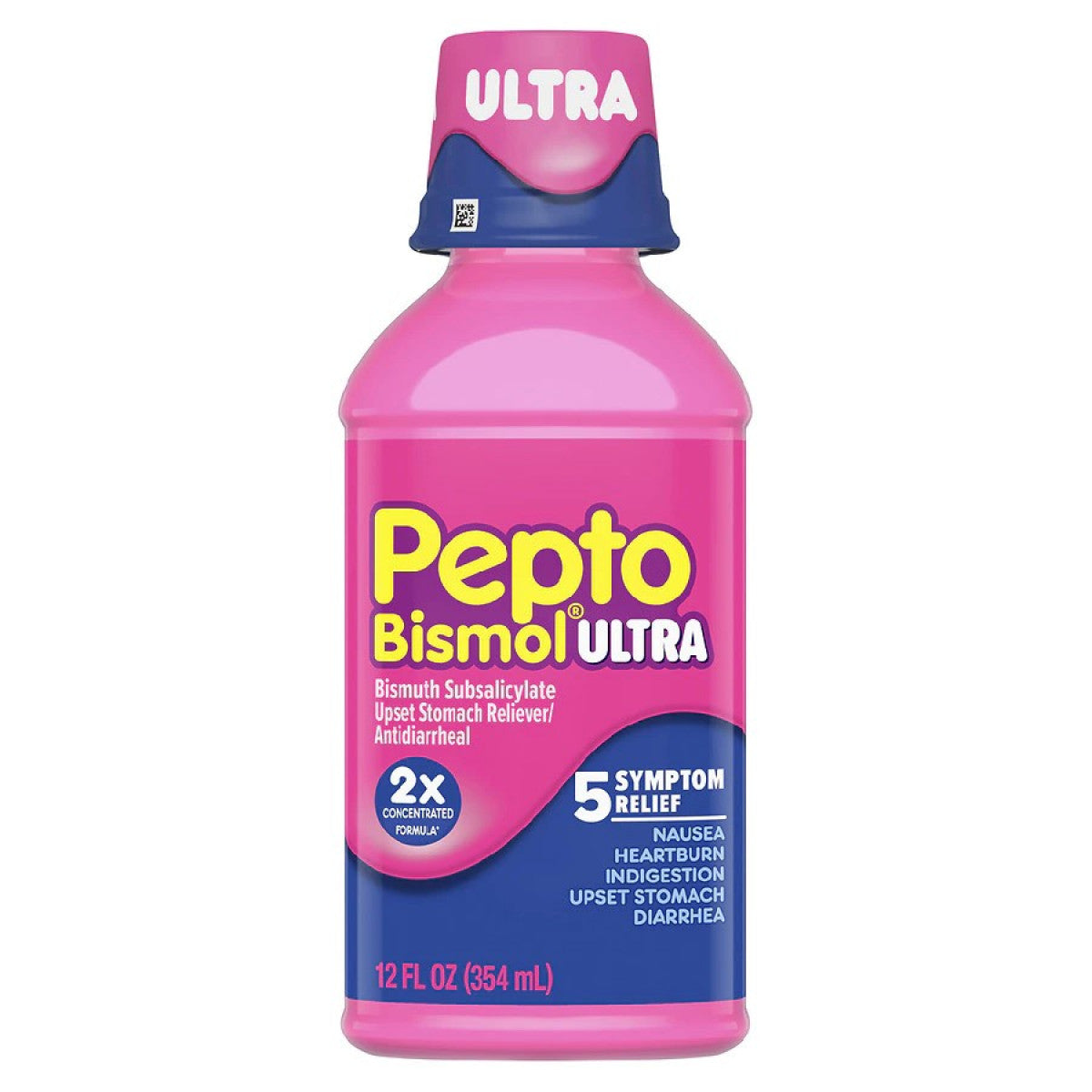 Pepto Bismol Upset Stomach Reliever &amp; Antidiarrheal – 12 fl. oz. by Pasteur Pharmacy