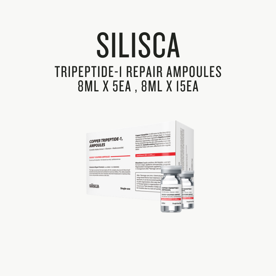[ Silisca ] Copper tripeptide-1 formula Repair Ampoules by Pi-Boo