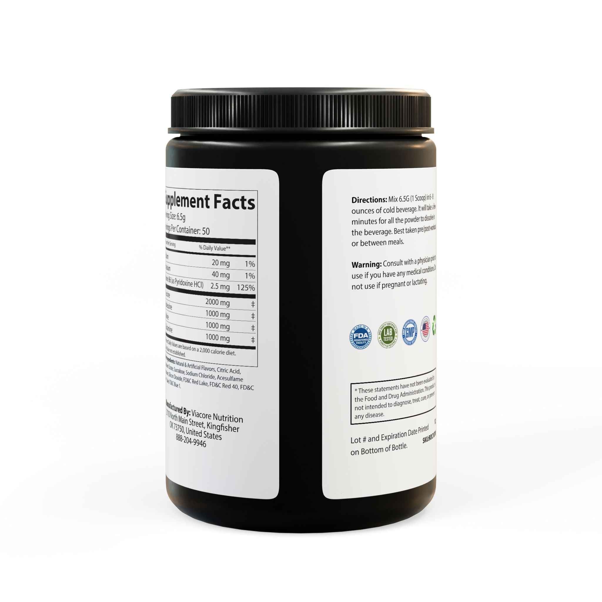 Vitape BCAA Supplement, Grape, 11oz