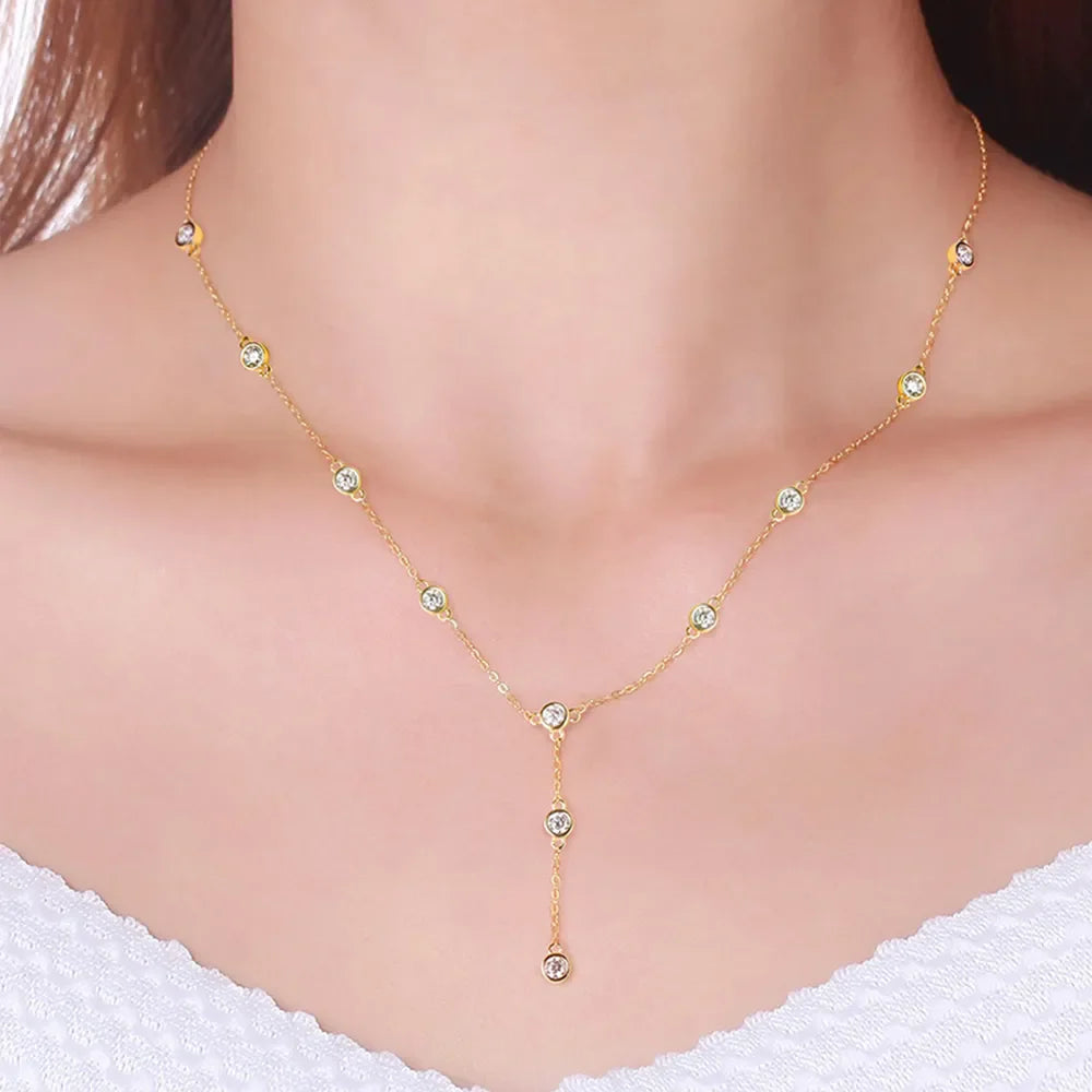 1.1 Carat Sparkala™ 925 Sterling Silver Necklace by Sparkala